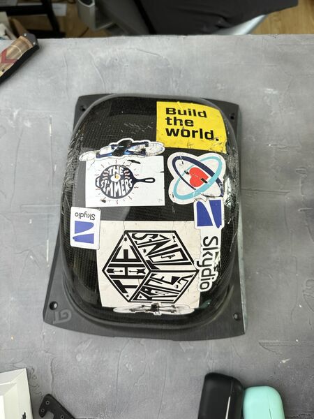 Onewheel GT Carbon Fiber Fender And Fender Delete