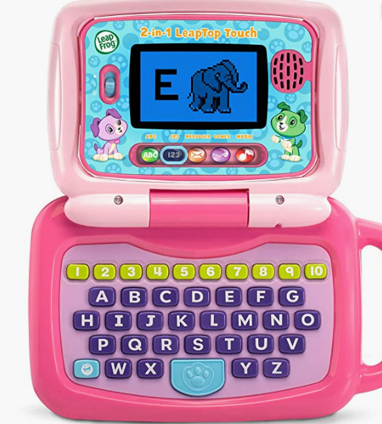 LeapFrog 2-in-1 Leaptop Touch (Frustration Free Packaging), Pink