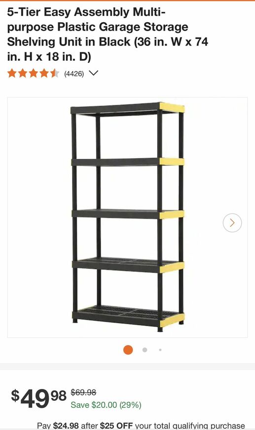 Shelving Units.