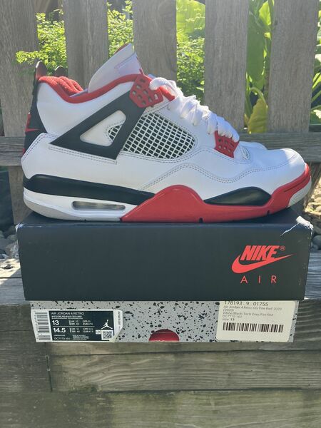 Jordan 4 Fire Red (13M)