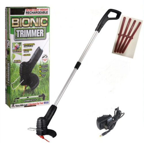 Cordless Grass Trimmer Weed Strimmer Cutter USB Rechargeable 13000RPM