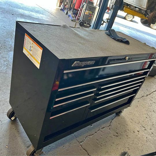 Snap on tool box