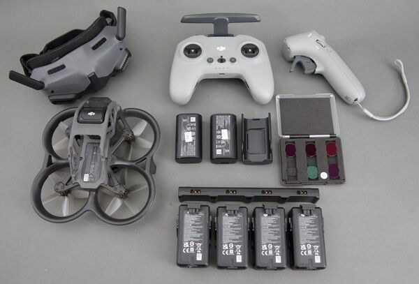 DJI Avata Fly Smart Combo with FPV Goggles V2, FPV 2 Controller, + Care Refresh