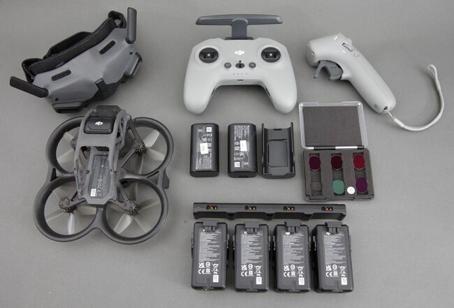 DJI Avata Fly Smart Combo with FPV Goggles V2, FPV 2 Controller, + Care Refresh