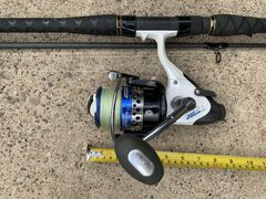Ocean Fishing Rod And Reel/penn Battalion/ Salt Striker 65B