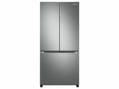 Samsung Counter-depth 17.5-cu ft Smart French Door Refrigerator with Ice Maker (Fingerprint Resistant Stainless Steel) ENERGY STAR