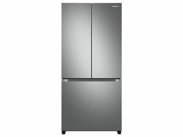 Samsung Counter-depth 17.5-cu ft Smart French Door Refrigerator with Ice Maker (Fingerprint Resistant Stainless Steel) ENERGY STAR