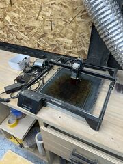 Longer Ray5 10w Diode Laser eith honey comb, air assist and rotary