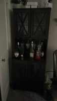 Gray Wood Cabinet