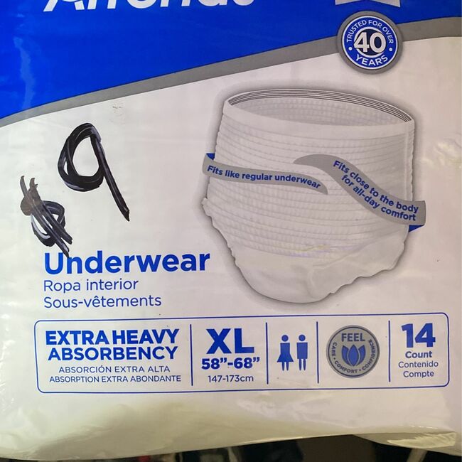 Attends XL  14 Count 21 Packs