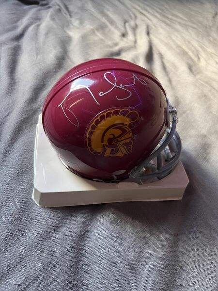USC Matt Leinart Signed Mini Helmet