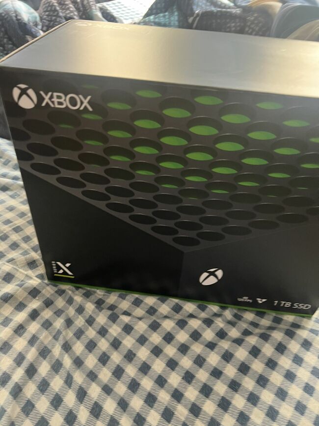 XBOX SERIES X, NOT OPENED OR TOUCHED