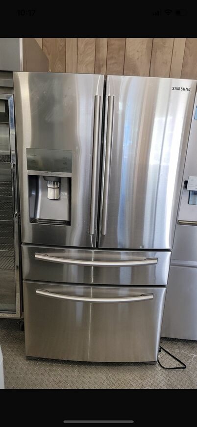 Samsung  36” Wide 4-door  Stainless Steel Refrigerator