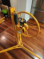 Drywall/Panel Hoist – 15' Max Height with Optional Extension