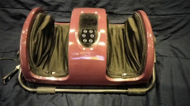 Best Choice Products Foot Massager Machine, Therapeutic Reflexology Massager w/ High-Intensity Rollers