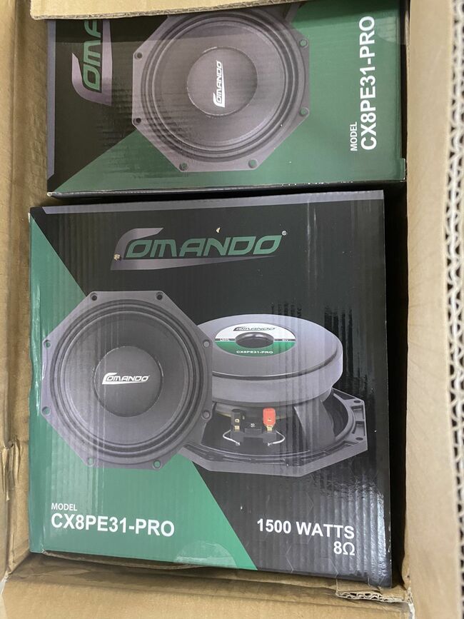 Comando Pro 8” 1500watts