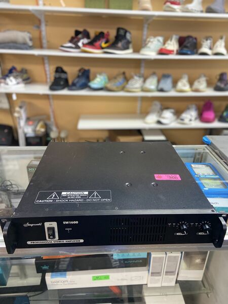 ageworks Sw1600 Professional Stereo Amplifier