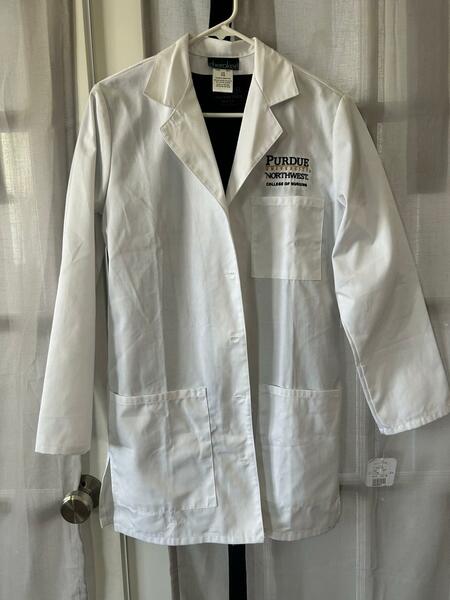 Purdue University Lab coat