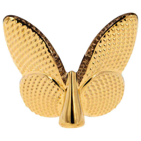 Baccarat 2812663 20K Butterfly Sculpture - Gold