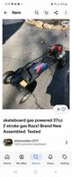Gas Powered Skateboard