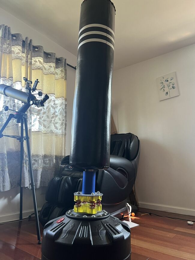 69 Inch Heavy Boxing bag With Stand