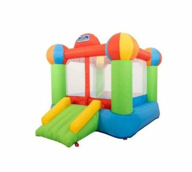inflatable bounce house with blower (brand new, never opened) (retails for $250)