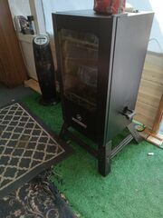 Master built Electric Smoker With Extra Apple Cherry And Masqiet Wood Chips