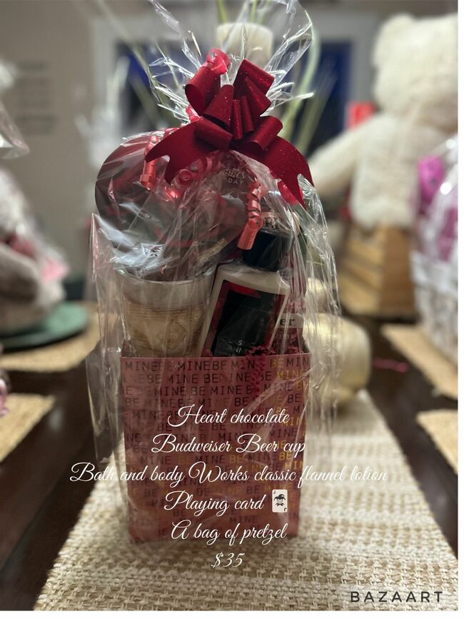 Men’s Valentine Baskets