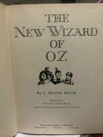 The Wizard of Oz by Frank Baum