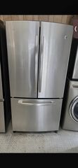 GE 33” Wide 3-door Stainless Steel Refrigerator
