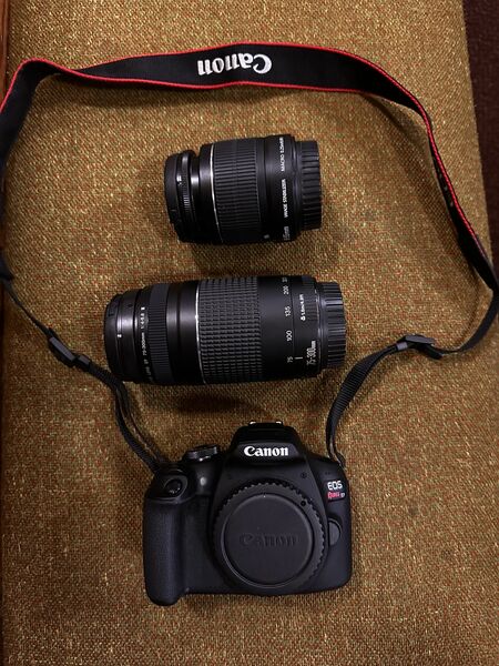 Canon EOS Rebel T6 And  T7DSLR Camera