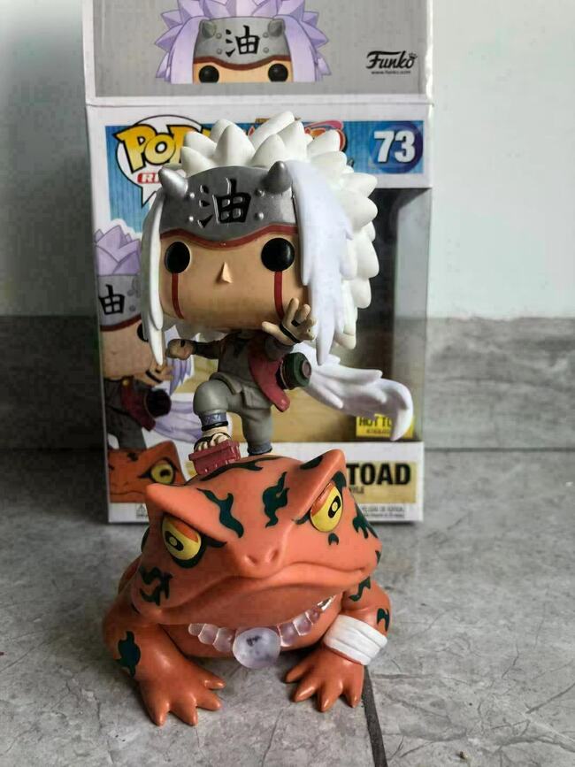 Funko Pop! Naruto Shippuden JIRAIYA ON TOAD #73 Vinyl Figure Hot Topic Exclusive