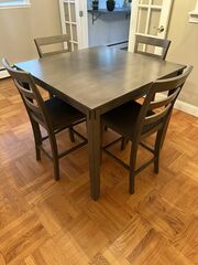 High Top Kitchen Table With 4 Chairs