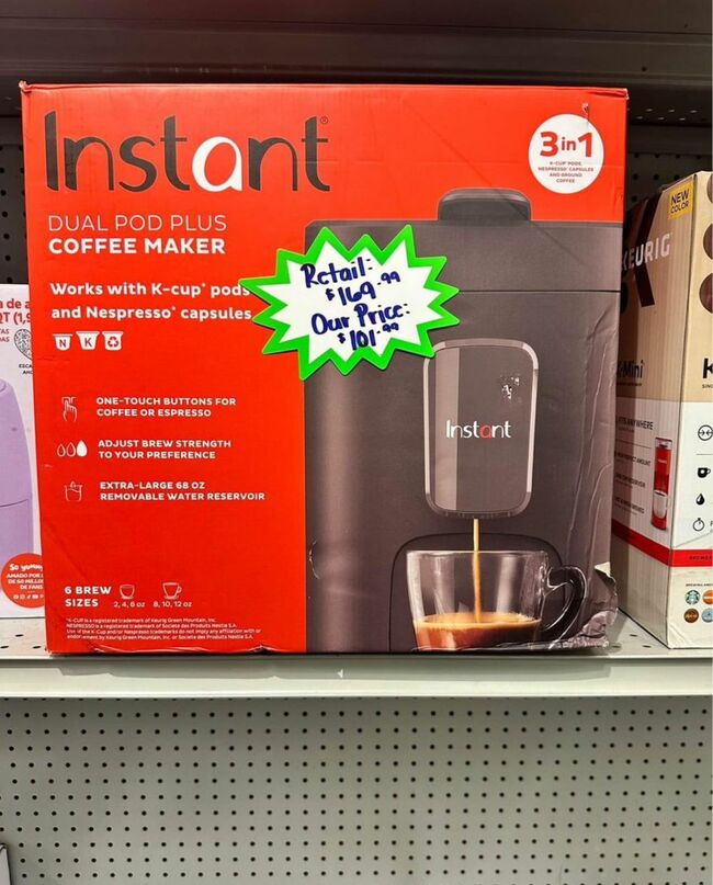 Instant Dual Pod Plus Coffee Maker