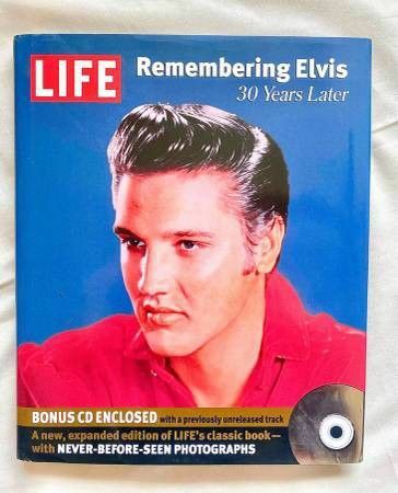 Life Remembering Elvis 30 Years Later Book With Bonus CD RARE