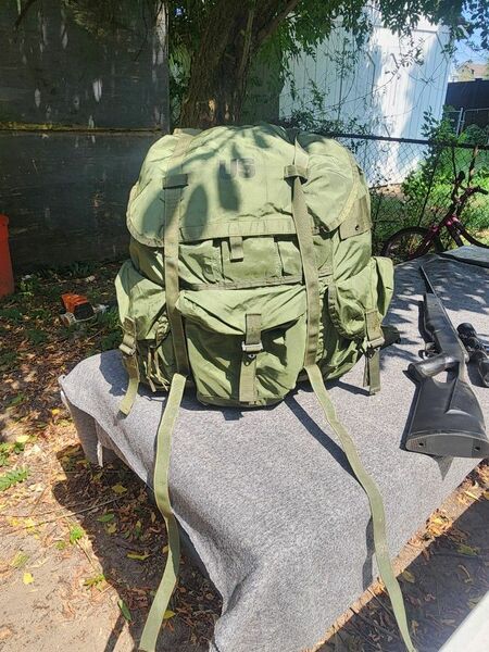 ALICE Pack Large W/ Woodland Camo Pack Cover