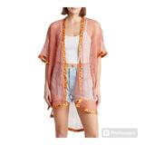 eve Madden Open Weave Topper / Kimono / Cover-up