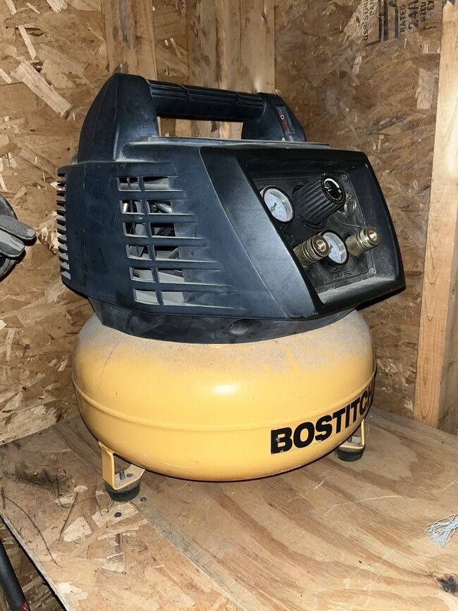Bostitch Compressor With Nail Guns & Stapler