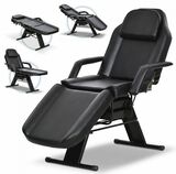 Beauty Salon Facial Stationary Table Waxing Lash Tattoo Massage Spa Bed Chair