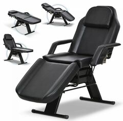 Beauty Salon Facial Stationary Table Waxing Lash Tattoo Massage Spa Bed Chair