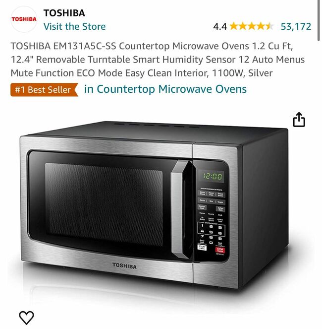 MicrowaveToshiba