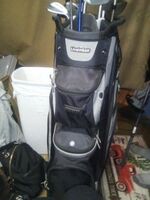 Livsin Golf Bag/BV Sm9  Gold Clubs