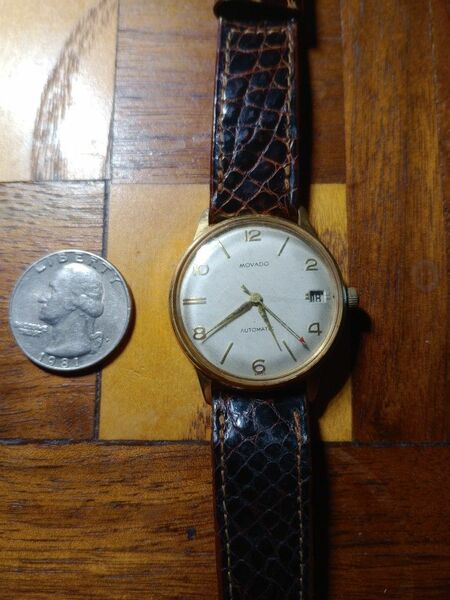Vintage Movado Automatic Watch No Box *Read Description*