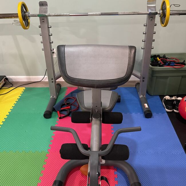 Weights, Bench, Bar