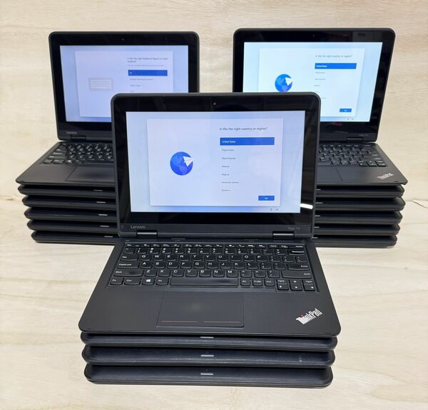 lot 16 Lenovo Yoga mix  ThinkPad 11e 2-in-1 Laptop Win 11 pro 8GB RAM 256GB SSD