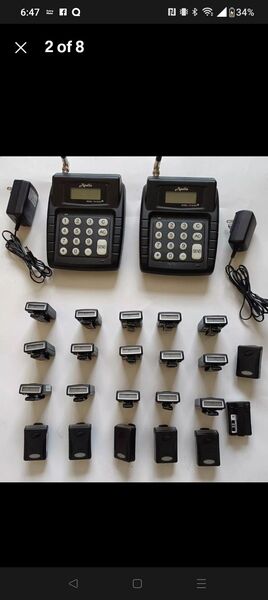 Apollo Paging System With 22 Pagers