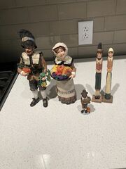 Thanksgiving Pilgrim decoration lot