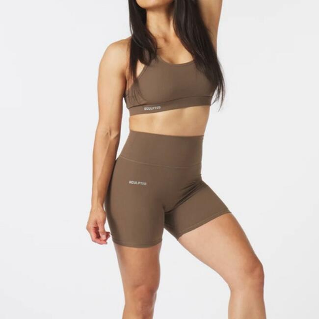 Sculpted Brown Workout Set