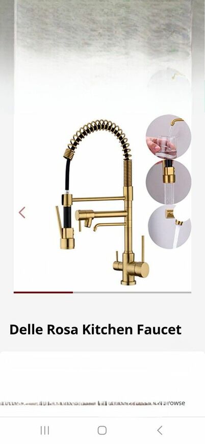 Delle Rosa Kitchen Faucet