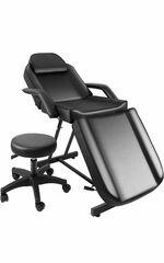 Artist hand Facial Bed Massage Table Adjustable Tattoo Chair W/Free Barber Bed Spa Chair Salon Massa